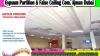 Office Decoration Gypsum Partition & False Ceiling Contractor Umm Al Quwain/ Ajman