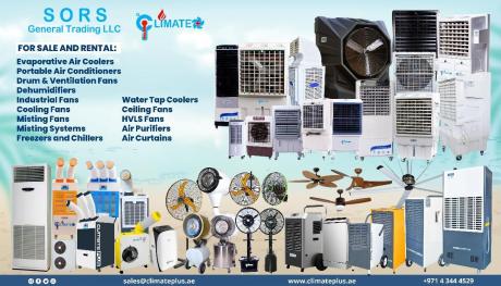 Beat Dubai Heat with Industrial Evaporative Air Cooler Rentals – Climate Plus UAE