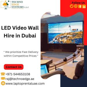 Deliver Impactful Presentations with TEchno Edge Systems Video Wall Rental Dubai
