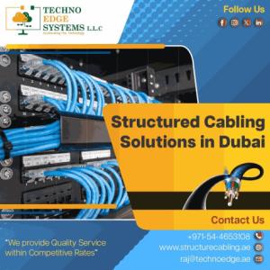 High Quality Structured Cabling Installation in Dubai - Techno Edge Systems