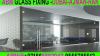 OFFICE GLASS PARTITION AND DOOR FIXING COMPANY SHARJAH AJMAN DUBAI
