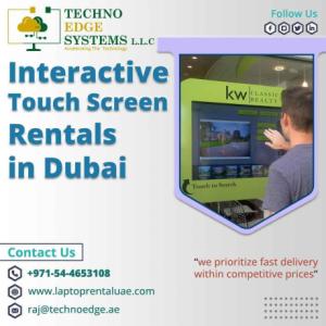 Hire Touch Screens for Events in Dubai at Reasonable Price