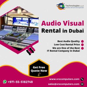 How are AV Rentals in Dubai Helpful in Business Branding?