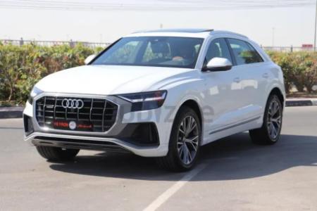 NEW ARRIVAL AUDI Q8 S LINE FULL OPTION ONLY 15000 KM UNDER WARRANTY AND FREE SERVICE CONTRACT