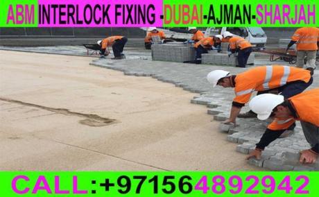 Interlock Fixing Contractor in Dubai Sharjah Ajman 05645892942