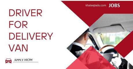 DRIVER FOR DELIVERY VAN