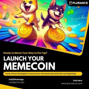 Dominate the Crypto Market with Custom Meme Coins by Plurance!