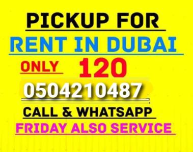 pickup truck for rent in bur dubai 0555686683
