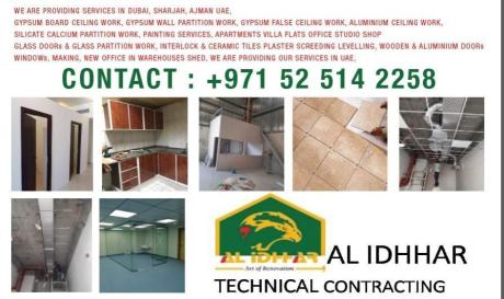 SHOP RENOVATION CONTRACTOR IN SHARJAH