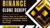 Binance clone script-Free Demo Available