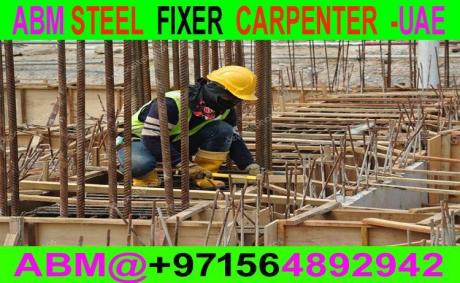 Concrete Steel Fixing & Shuttering Carpenter Work Company Ajman Sharjah Dubai