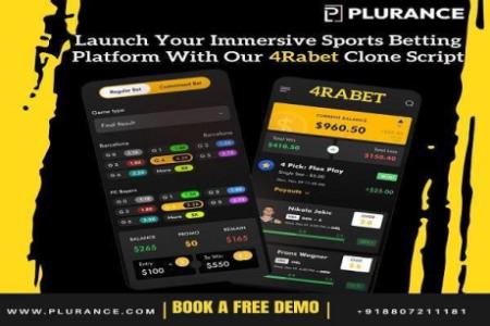 4Rabet Clone Script: Build Your Sports Betting Platform with Plurance