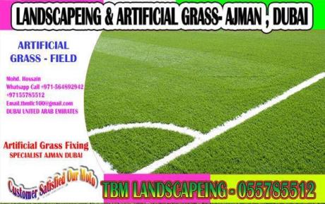 Football field Artificial Grass Fixing Dubai , ajman Sharjah