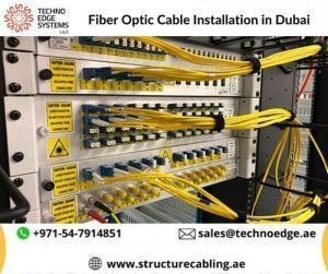 Fiber Optic Cable Installation in Dubai By Techno Edge Systems