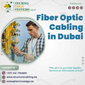 How Fiber Optic Cabling Help Organization in Dubai?