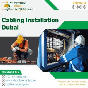 IT Network Cabling in Dubai, UAE For Your Business