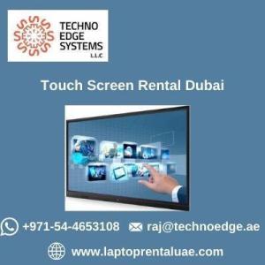 Make your Event with Touch Screen Rental Dubai - Dubai