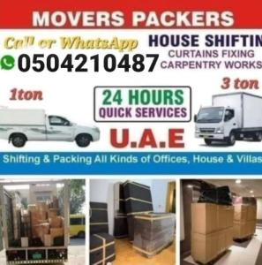 Movers And Packers service in mirdif 0504210487