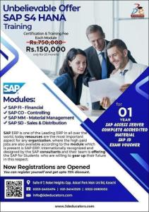 Unbelievable Offer - SAP S4 HANA Training