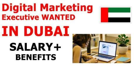 Digital Marketing Executive WANTED IN DUBAI