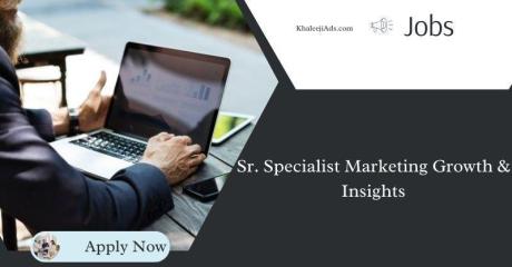 Sr. Specialist Marketing Growth & Insights