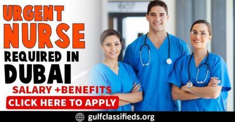 URGENT NURSE REQUIRED IN DUBAI