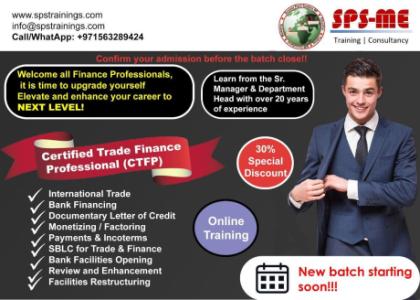 With us you can be a #CERTIFIED #TRADE #FINANCE #PROFESSIONAL (CTFP) +971563289424