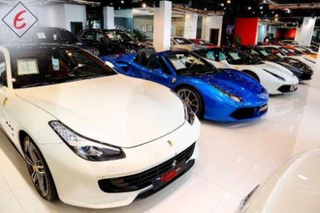 FERRARI SHOWROOM IN DUBAI