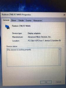 DELL Inspiron series 1.8 TB intel core i7 processor 2.9GHz 16GB RAM (2500 aed)